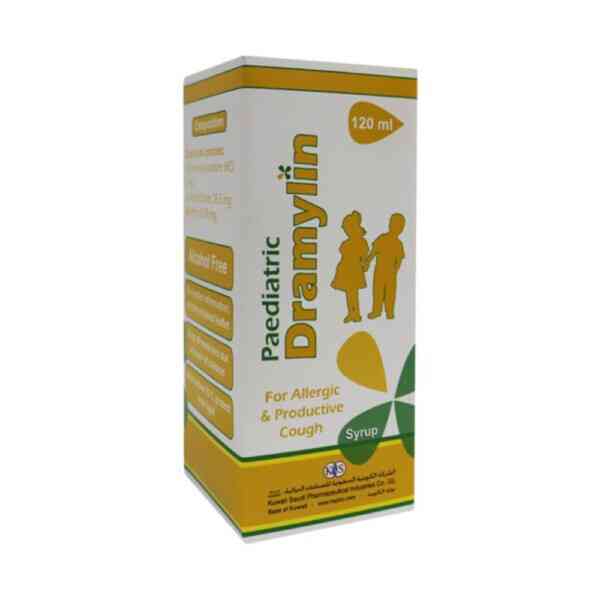 DRAMYLIN PAEDIATRIC SYRUP 120 ML