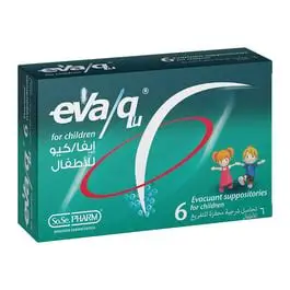 EVA QU FOR CHILDREN 6 SUPPOSITORIES