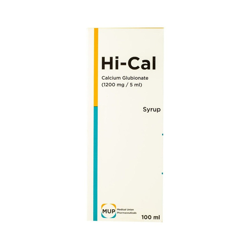 HI-CAL 1.2 GM/5ML SYRUP 100 ML