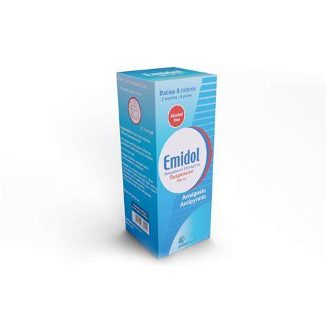 EMIDOL 120 MG / 5 ML SUSPENSION 100 ML
