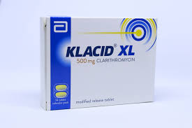 KLACID XL 500MG 7 TAB