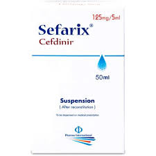 SEFARIX 125/5ML SUSP 50 ML
