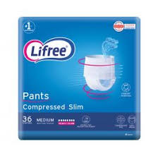 LIFREE PREMIUM DIAPER LARGE 4 X 12
