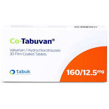CO-TABUVAN 160/12.5 MG 30 TAB