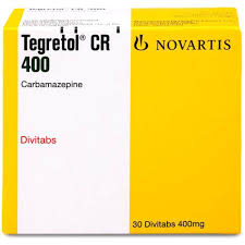 TEGRETOL CR 400MG 30 SCORED TAB