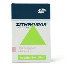 ZITHROMAX 200 MG/ 15 ML SUSP