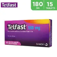 TELFAST 180 MG FILM COATED 15 TAB