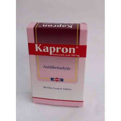 KAPRON 500 MG 20 F.C TAB