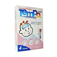 TEMPO COOL INFANT FEVER GEL 4 SHEETS