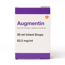 AUGMENTIN  62.5 MG/ML INFANT DROP 20 ML
