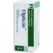 OPTICIN 0.3% EYE DROP 5 ML