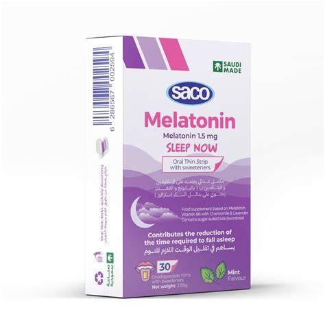SACO MELATONIN 1.5 MG 30 FILMS