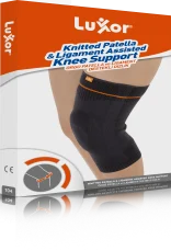 LUXOR KNITTED PATELLA & LIGMENT ASSITED KNEE SUPPORT 104 XXL