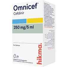 OMNICEF 250 MG/ 5ML SUSP 60ml