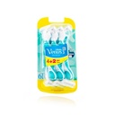 جليت ماكينه حلاقه نسائي 4 + 2 مجانا