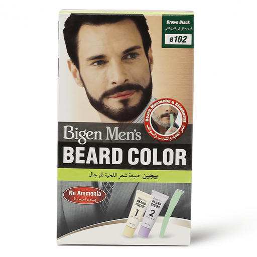 BIGEN BEARD BROWN BLACK 102 B بايجن عصار لحية أسود